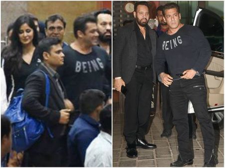 एक साथ नजर आया खान परिवार..सलमान..कैटरीना और लूलिया साथ-साथ