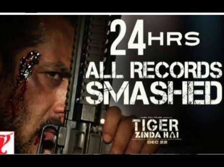 'टाईगर जिंदा है' 2nd TEASER.. 24 घंटे.. टूटे कई रिकॉर्ड.. धमाकेदार!