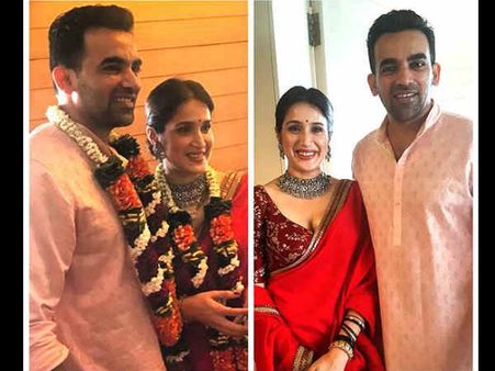 First PIC.. शादी के बंधन में बंधे जहीर खान और सागरिका घटगे.. खूबसूरत