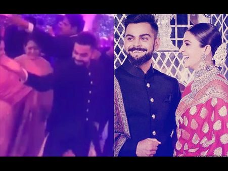 VIRAL VIDEO..शिखर धवन ने भाभी अनुष्का के साथ लगाए ठुमके... विराट ने किया CRAZY DANCE...