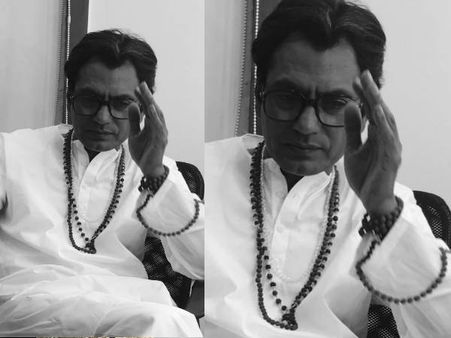 बाल ठाकरे के लुक में शानदार लग रहे नवाजुद्दीन...देखते रह जाएंगे आप भी