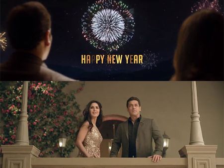 HAPPY NEW YEAR...सलमान और कैट ने फैंस को SWAG से दी नए साल की बधाई