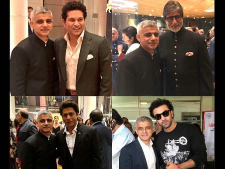 बॉलीवुड स्टार्स और शानदार पार्टी..पहुंचे शाहरुख से लेकर अमिताभ तक..PICS