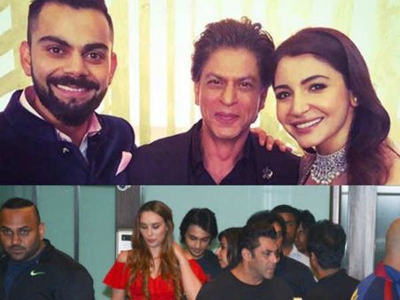 जब तक है KHAN: कल रात शाहरूख - सलमान ने मिलकर बड़ा KHANDAR तमाशा किया है!