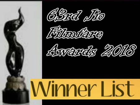 WINNER LIST: जानिए किस किस के हाथ आई फिल्मफेयर 2018 की चमचमाती ट्रॉफी