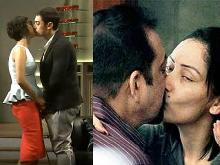 संजय दत्त से लेकर Khan तक.. सबके सामने कर लगे Kiss.. तस्वीरें देखकर लगेगा Shock