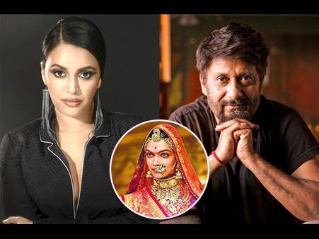 पद्मावत पर स्वरा भास्कर और विवेक अग्निहोत्रि की तकरार...अब रेप के बारे में बोल गई स्वरा..