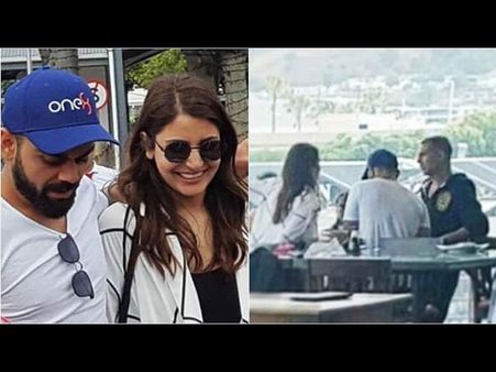 SPOTTED...बॉलीवुड के इस सुपरस्टार के साथ साउथ अफ्रीका में लंच करते दिखे विरुष्का