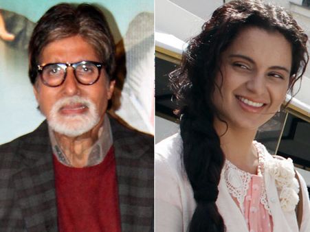 FINAL..आर बाल्कि की अगली फिल्म में अमिताभ और कंगना रानौत साथ में आएंगे नजर