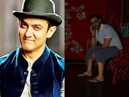 SHOCKING..स्पा में चिल करते इस हालत में SPOT हुए आमिर खान..देखें तस्वीरें