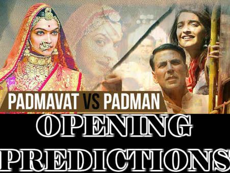 OPENING: पैडमैन अक्षय के 12 करोड़ Vs पद्मावत के 25 करोड़....गरम हो गया बॉक्स ऑफिस का भाव!