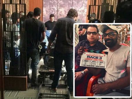 Just IN: सलमान रेस 3 के सेट पर आए और बस झमझमाते हुए चले गए...देखिए तस्वीरें