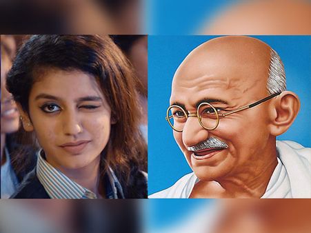 SHOCKING : आंख मार के स्टार बनी लड़की ने, बापू की मौत का बनाया मजाक