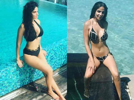 जाह्नवी और सारा पिट गईं, सबसे हॉट हैं मुमताज की बेटी, सामने आई बिकिनी Pics