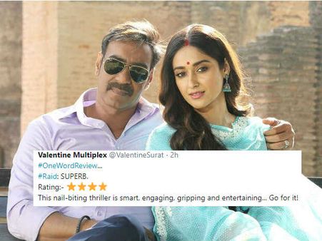 1st Day, 1st Show: ब्लॉकबस्टर है अजय देवगन की 'रेड'.. जबरदस्त एक्टिंग + डॉयलोग्स