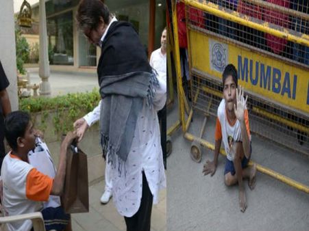 अमिताभ बच्चन अपने विकलांग फैन से मिलकर भावुक हुए, लिखा ब्लॉग