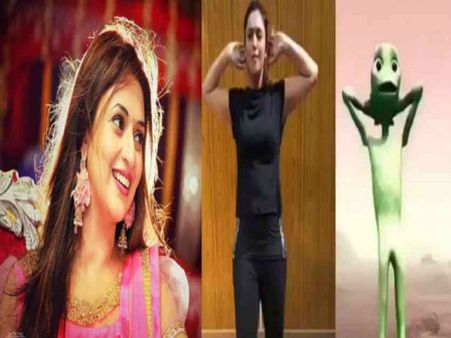 ये हैं मोहब्बतें की इशिता,दिव्यांका त्रिपाठी का एलियन डांस तेजी से VIRAL,देखते रह जायेंगे