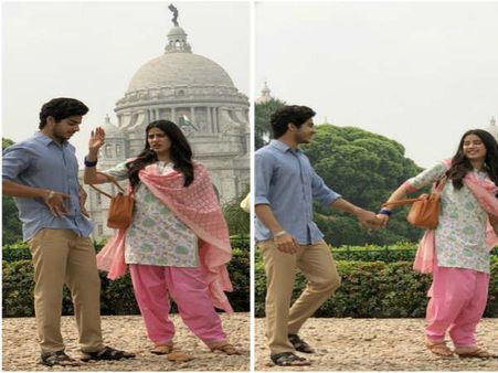 धड़क: विक्टोरिया पैलेस कोलकाता में शूटिंग शुरु, ईशान और जाह्नवी की फोटोज वायरल