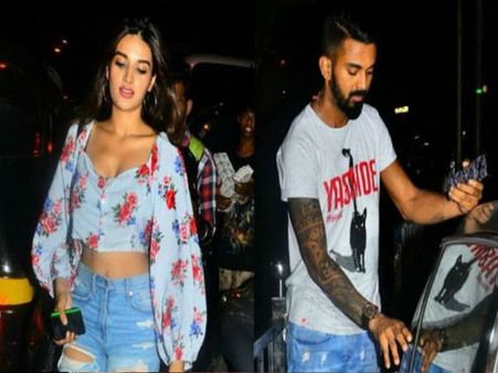 क्रिकेटर केएल राहुल, टाइगर श्रॉफ की हीरोइन के साथ मुंबई में हुए स्पॉट, अफेयर की चर्चा