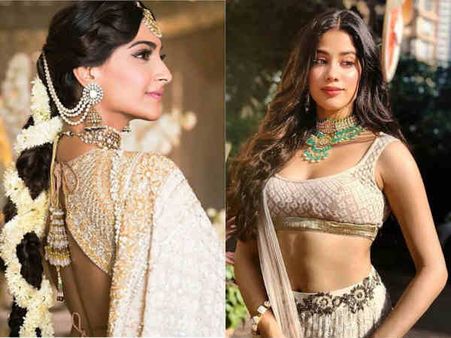 शादी से एक रात पहले सोनम कपूर की तस्वीरें वायरल, देखकर चौंक गए सब, जाह्नवी पर भी टिकी नजर