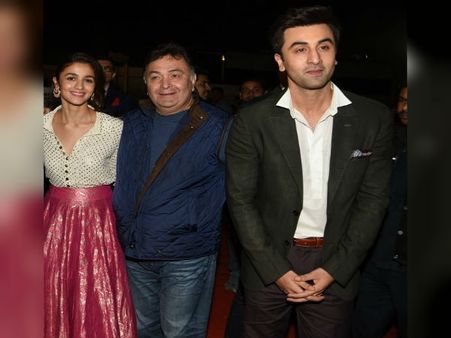 कथित ब्वॉयफ्रेंड रणबीर कपूर के पिता ऋषि कपूर के साथ फिर काम करना चाहती है आलिया भट्ट