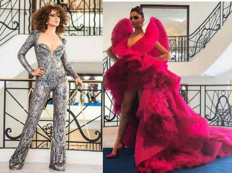 #LivePics: कान्स 2018 में शुरू हो गई दो सुपरस्टार्स की धमाकेदार टक्कर