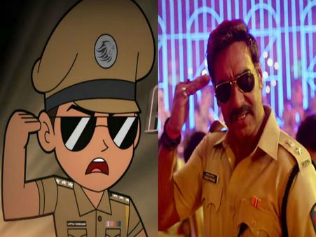 अजय देवगन का बिग सरप्राइज,लिटिल सिंघम Dhamaka, रिकॉर्ड तोड़ ब्लॉकबस्टर