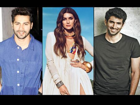 कलंक: वरुण धवन के साथ आदित्य रॉय कपूर और कृति सैनन, देशी नंबर पर लगाएंगे ठुमके