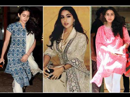 सारा अली खान की धमाकेदार एंट्री, रिलीज से पहले बनीं सुपरस्टार, 10 तस्वीरें देखकर होश उड़ जाएंगे