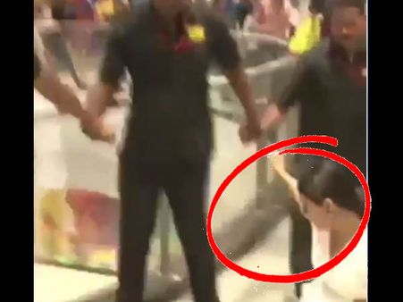हाई हील्स की वजह से फिसलीं काजोल, सबके सामने गिर पड़ीं, Video वायरल