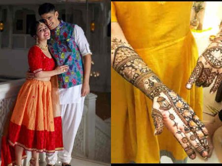 एक और एक्ट्रेस की धमाकेदार शादी, मेंहदी की खूबसूरत तस्वीरें वायरल, तारीख लिख लीजिए