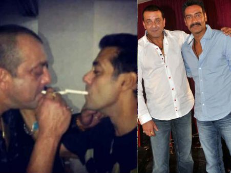 संजय दत्त के सुट्टा पार्टनर सलमान, रो देते थे अजय देवगन, फिल्म से क्यों CUT हुआ दोनों का नाम?