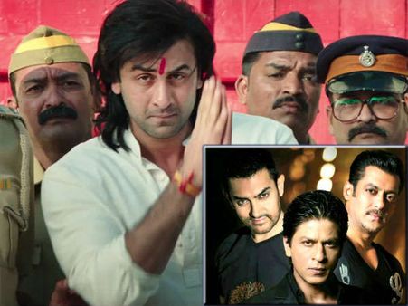 BOX OFFICE: 3 दिन, संजू ने तीनों खान सुपरस्टार को किया धराशायी- जबरदस्त रिकॉर्ड