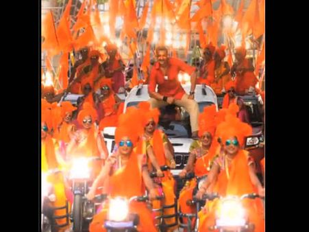 दिसंबर 2018 का हंगामा- अजय देवगन स्टाइल में दबंग एंट्री- जबरदस्त लुक में सुपरस्टार