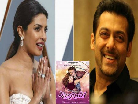 प्रियंका चोपड़ा ने लवरात्रि को लेकर किया ट्वीट, क्या सलमान खान को मनाने की है कोशिश