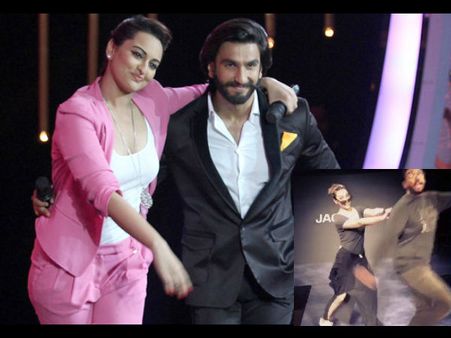 Funny video: फ्लोर छोड़कर भाग रहे थे रणवीर सिंह, सोनाक्षी सिन्हा ने पीछे से पकड़ा लिया कॉलर