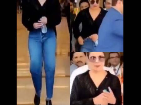 Viral Video: कैमरा देखते ही प्रियंका ने अंगूठी उतारी, जेब में डाल दी और निकल गईं!