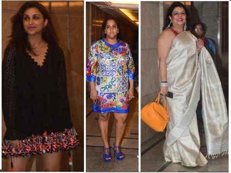 Just In Pics: प्रियंका - निक की सगाई पार्टी पर पहुंचे स्टार्स, डिमांड पर डांस - मुझसे शादी करोगी