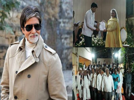 अमिताभ बच्चन की दरियादिली, 360 कर्जदार किसानों को 2.03 करोड़, 44 शहीदों के परिवार को 2.20 दिए