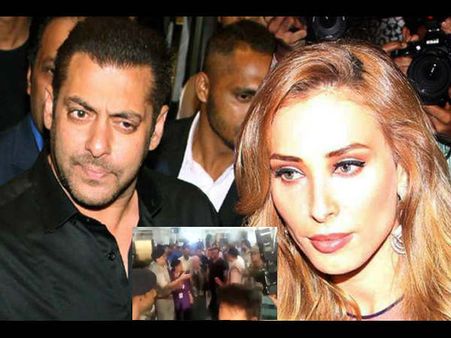 सलमान खान और लूलिया को एयरपोर्ट पर फैंस ने घेरा, गार्ड्स ने मशक्कत से निकाला बाहर