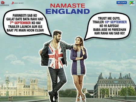 नमस्ते इंग्लैंड TRAILER: अर्जुन कपूर और परिणीति चोपड़ा ने तो हद ही कर दी