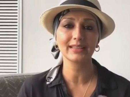 कैंसर से लड़ रही सोनाली बेंद्रे ने आखिर किसके लिए पोस्ट किया इमोशनल वीडियो, देखिए