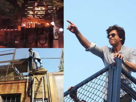 संवरने लगा मन्नत, शाहरुख खान 2 नवंबर को मनाएंगे जन्मदिन, फैंस ने शेयर की तस्वीरें