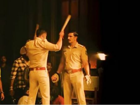 सिंबा से अजय देवगन की धमाकेदार 'सिंघम' LOOK वायरल- धमाकेदार होगा कैमियो