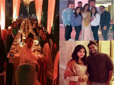 Inside Pics : शादी से पहले प्रियंका चोपड़ा और निक की डिनर पार्टी- खूबसूरत तस्वीरें वायरल