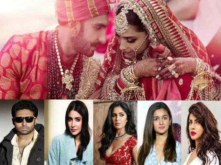 Congrats DeepVeer: अनुष्का, कैटरीना, आलिया, अर्जुन, अभिषेक, प्रियंका समेत पूरे बॉलीवुड ने दी बधाई