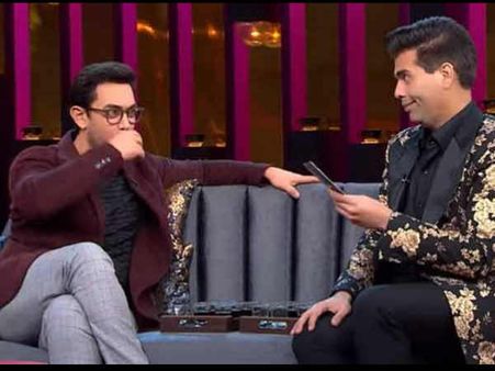 कॉफी विद करण सीज़न 6: मैं सलमान को धक्का दे दूंगा तो भी भाई कभी नहीं डूबेंगे - आमिर खान