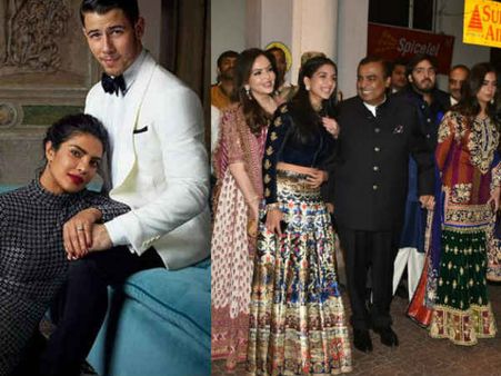 प्रियंका- निक Wedding: प्रियंका चोपड़ा की मेंहदी सेरेमनी- शामिल हुए अंबानी परिवार, देंखे PICS
