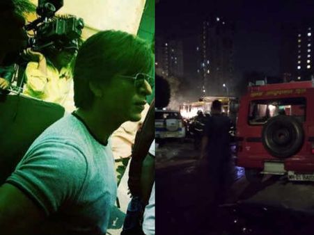 Breaking: शूटिंग के दौरान ज़ीरो के सेट पर लगी आग, शाहरूख और आलिया सही सलामत बाहर निकले