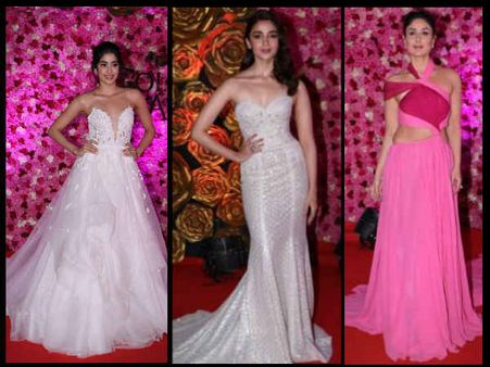 लक्स गोल्डन रोज़ अवार्ड्स 2018: आलिया - जान्हवी से लेकर करीना - ऐश्वर्या के रेड कार्पेट जलवे